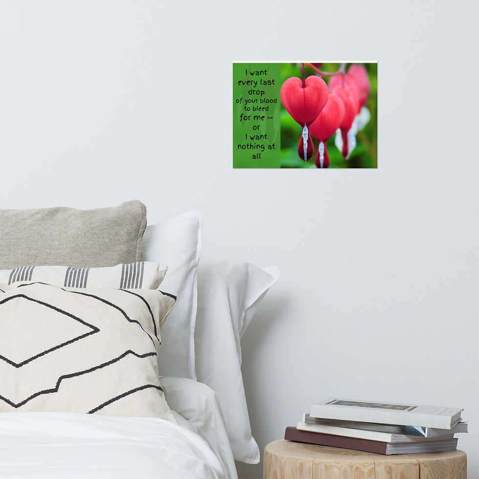 Thumbnail: Bleed For Me Poster