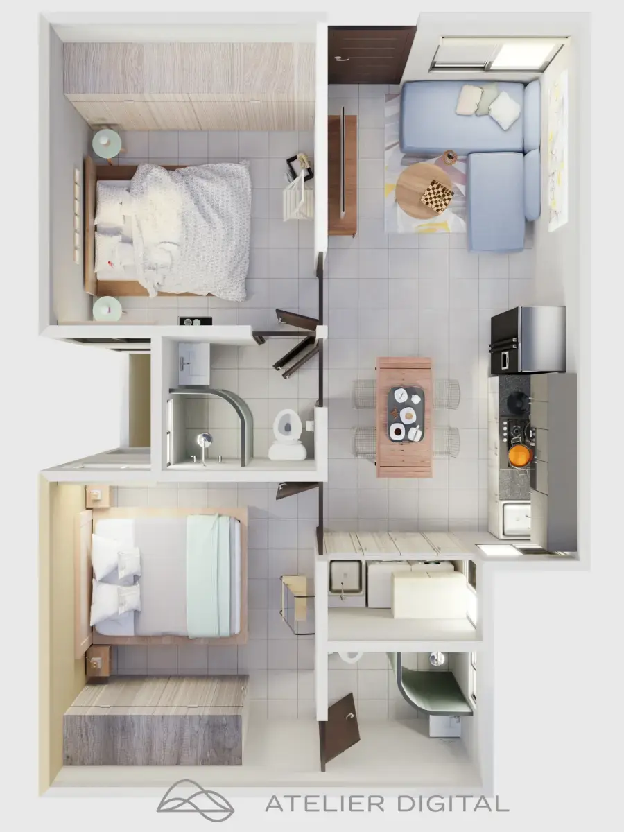 Render Proyecto arquitectónico