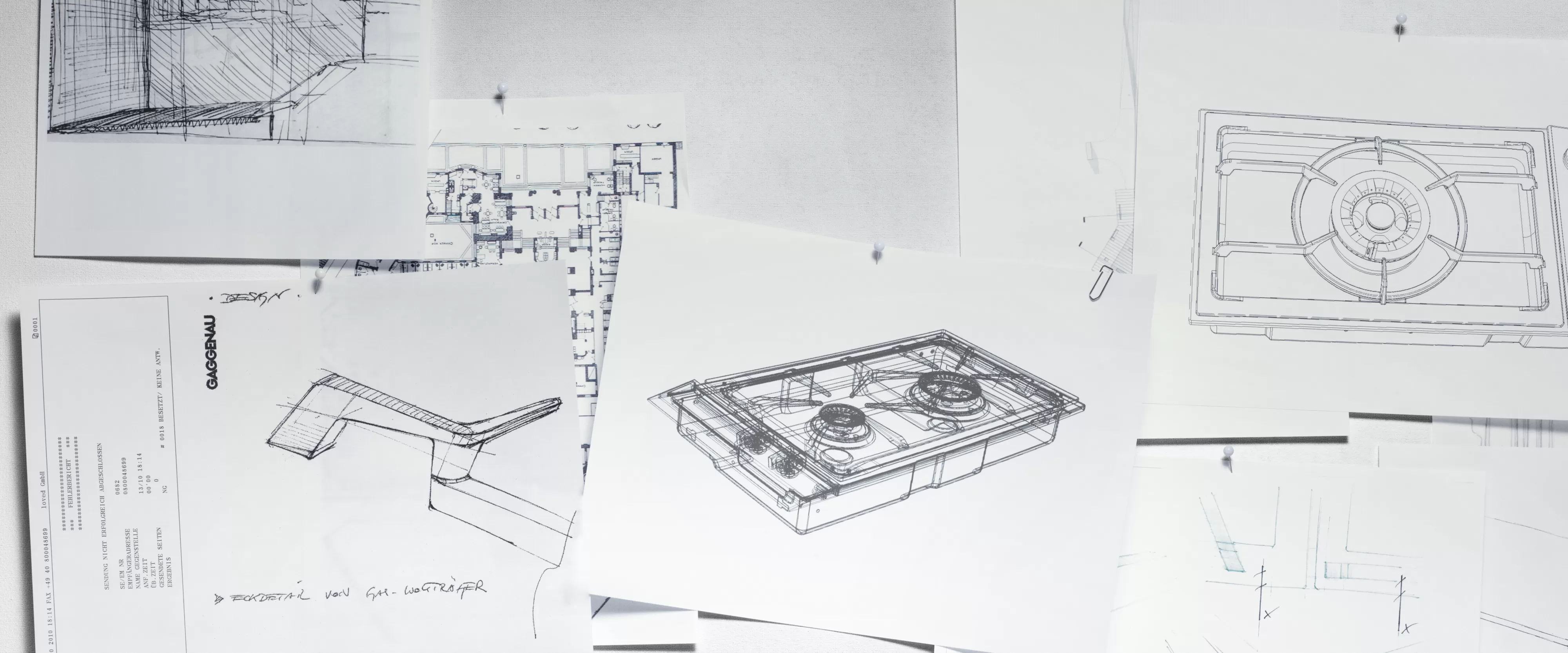 gaggenau craftsmaship product design sketch