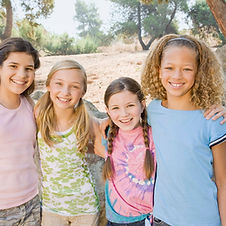 Happy Young Girls