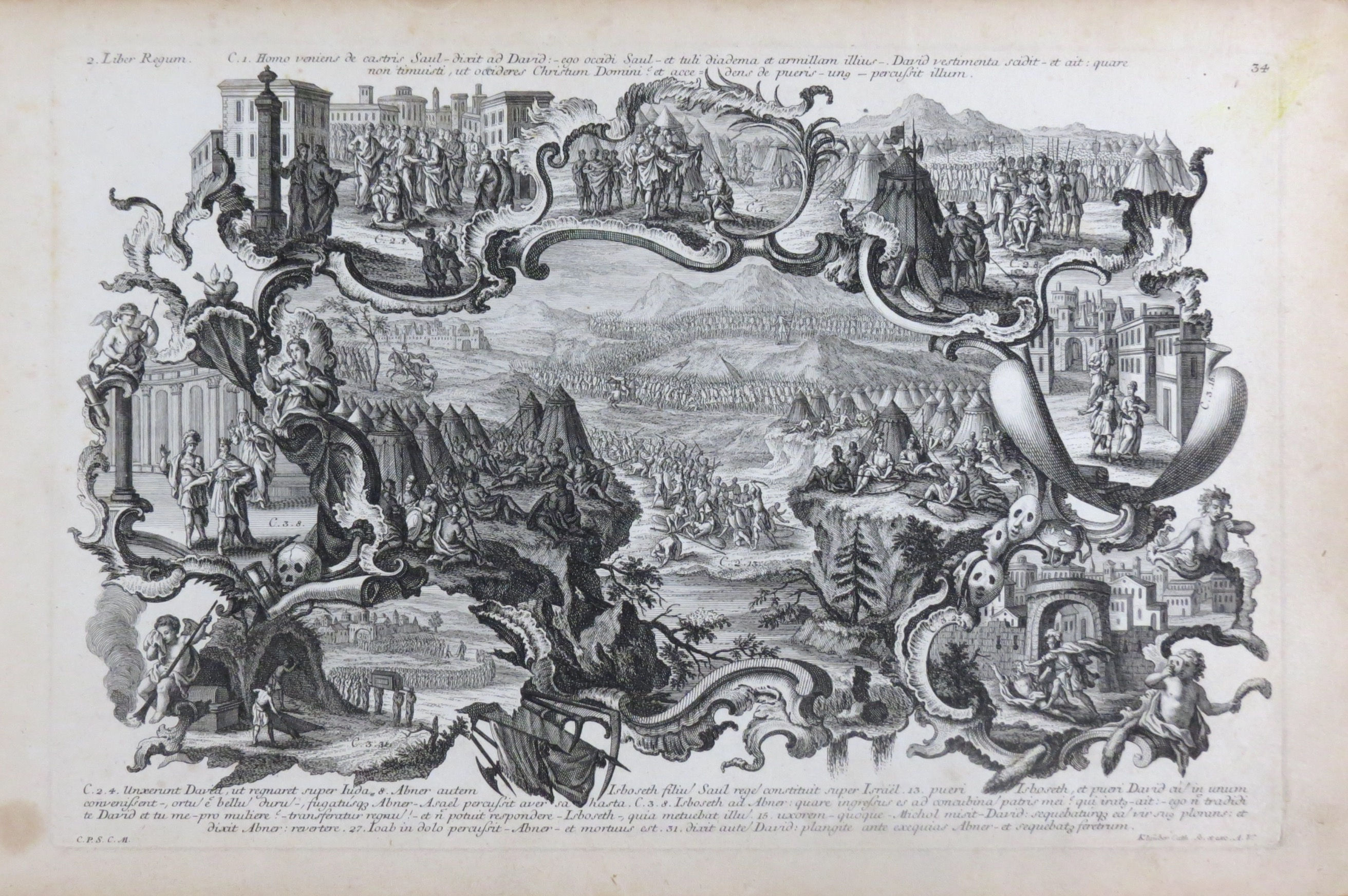 Homo veniens de castris Saul