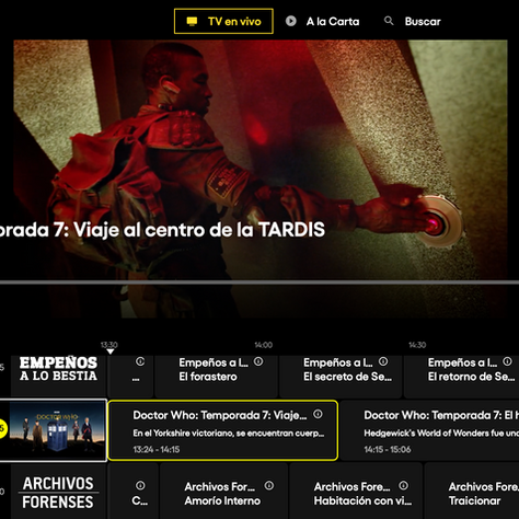 La "multiplataforma" Pluto TV.