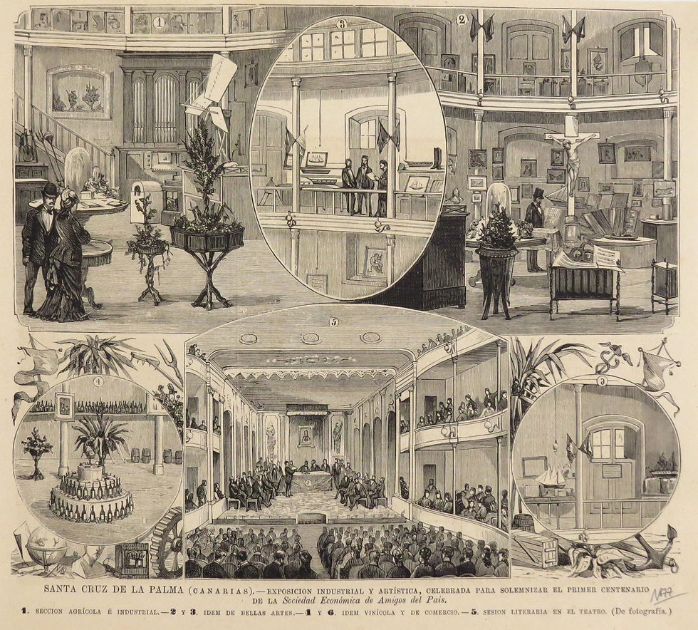 Santa Cruz de La Palma - Industrial and artistic exhibition