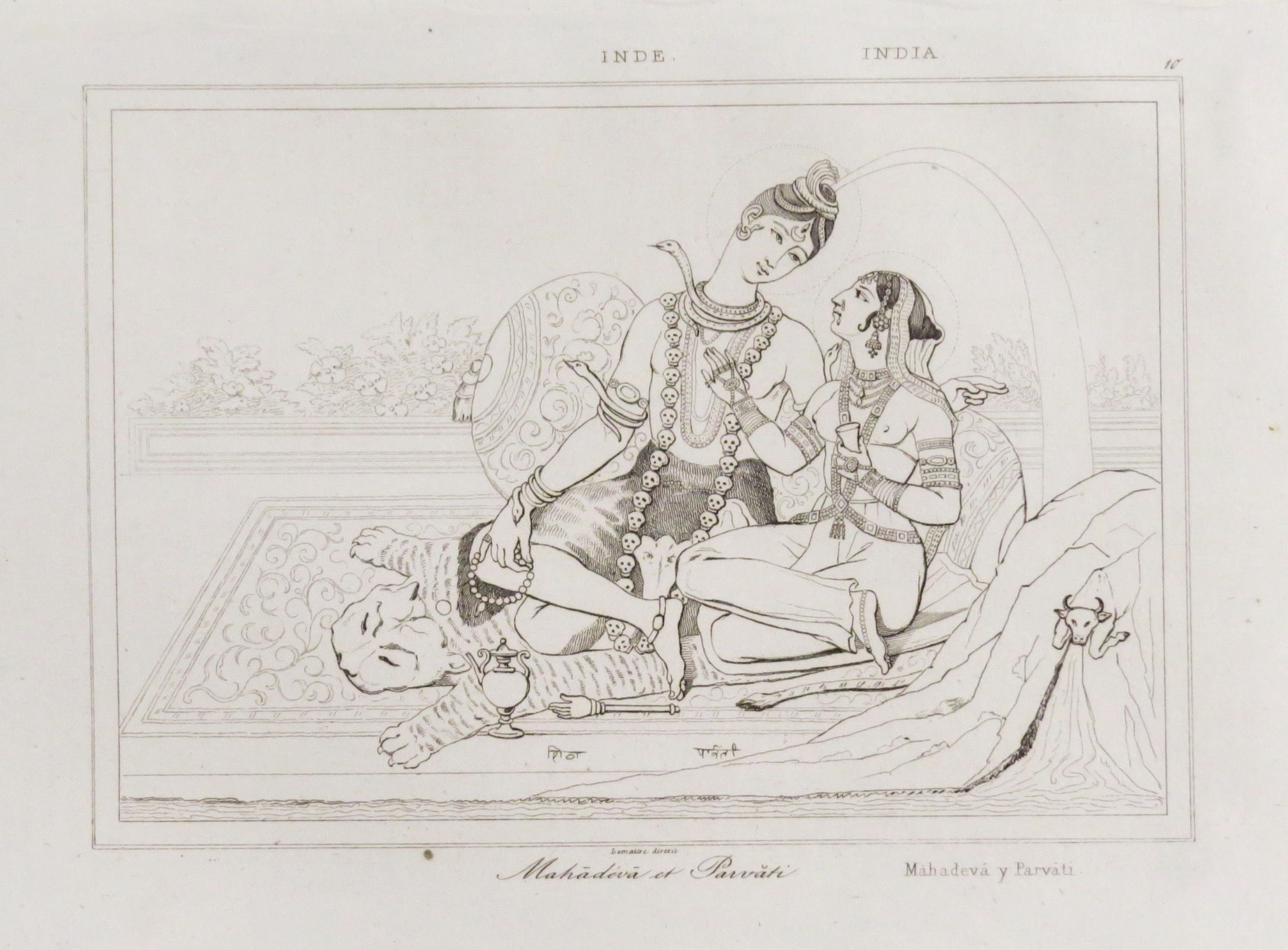 Mahadevà y Parvati