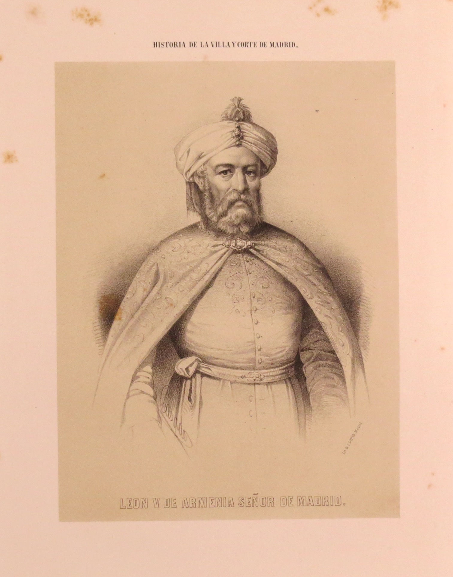 León V de Armenia Señor de Madrid