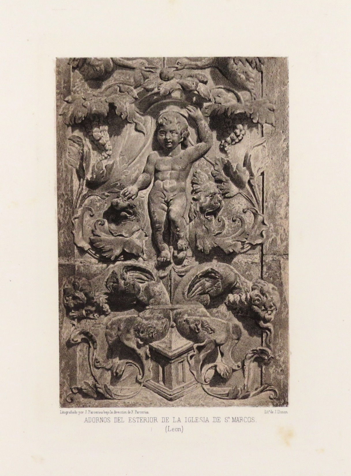 Adornos del esterior de la Iglesia de San Marcos