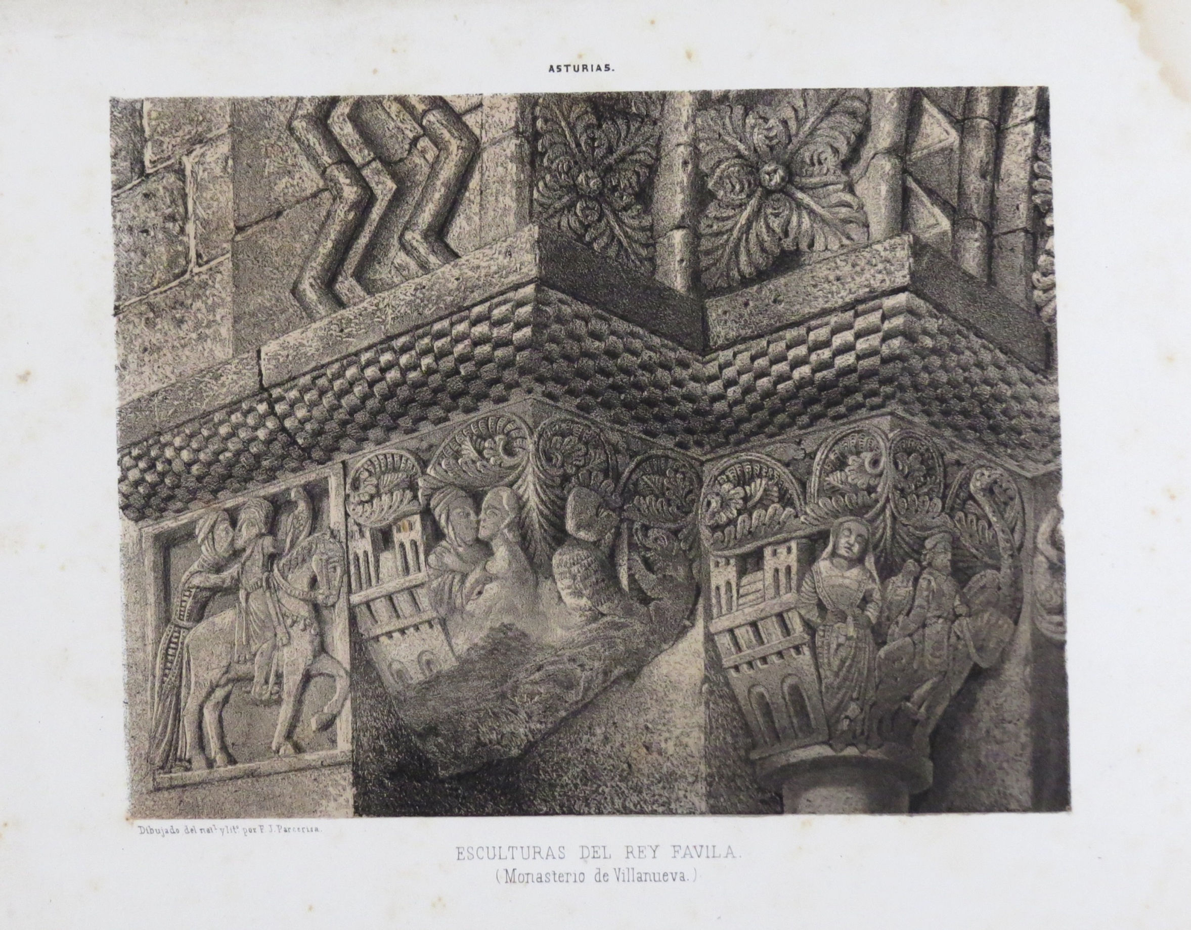 Esculturas del Rey Favila ( Monasterio de Villanueva )