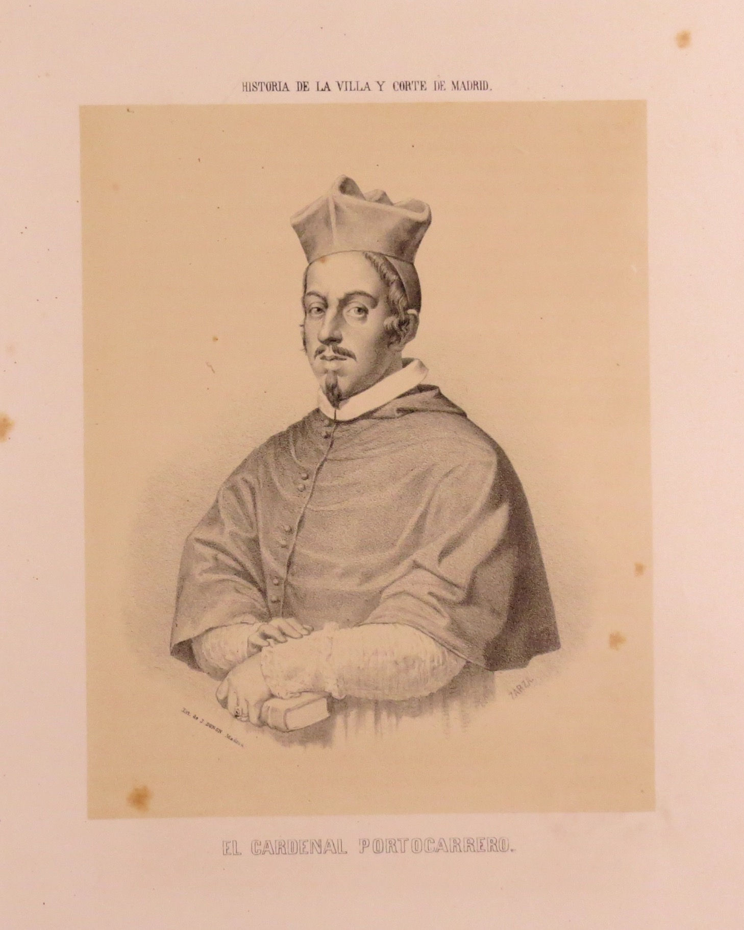 El Cardenal Portocarrero