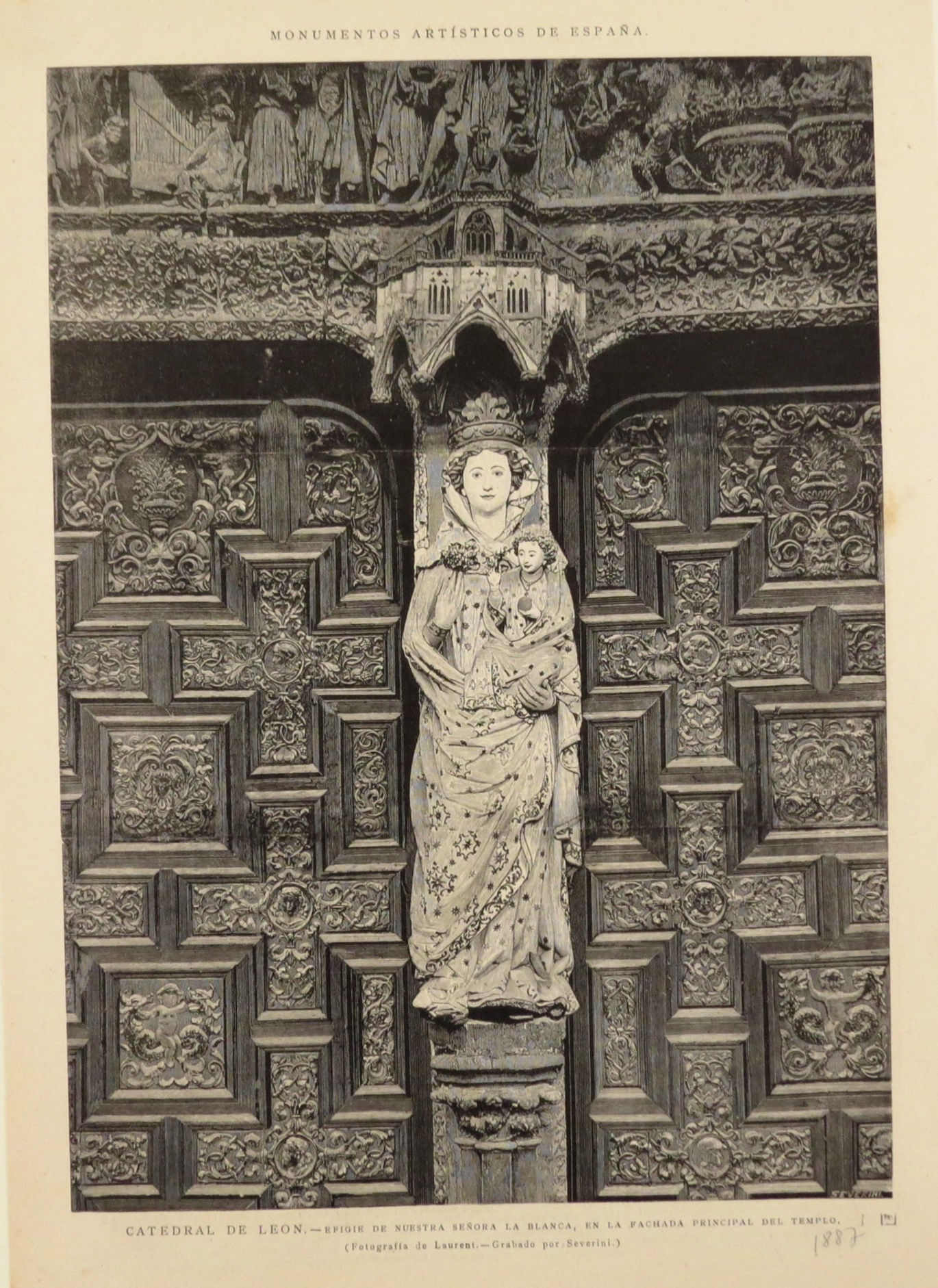 Catedral de León - Efigie de Nuestra Señora La Blanca