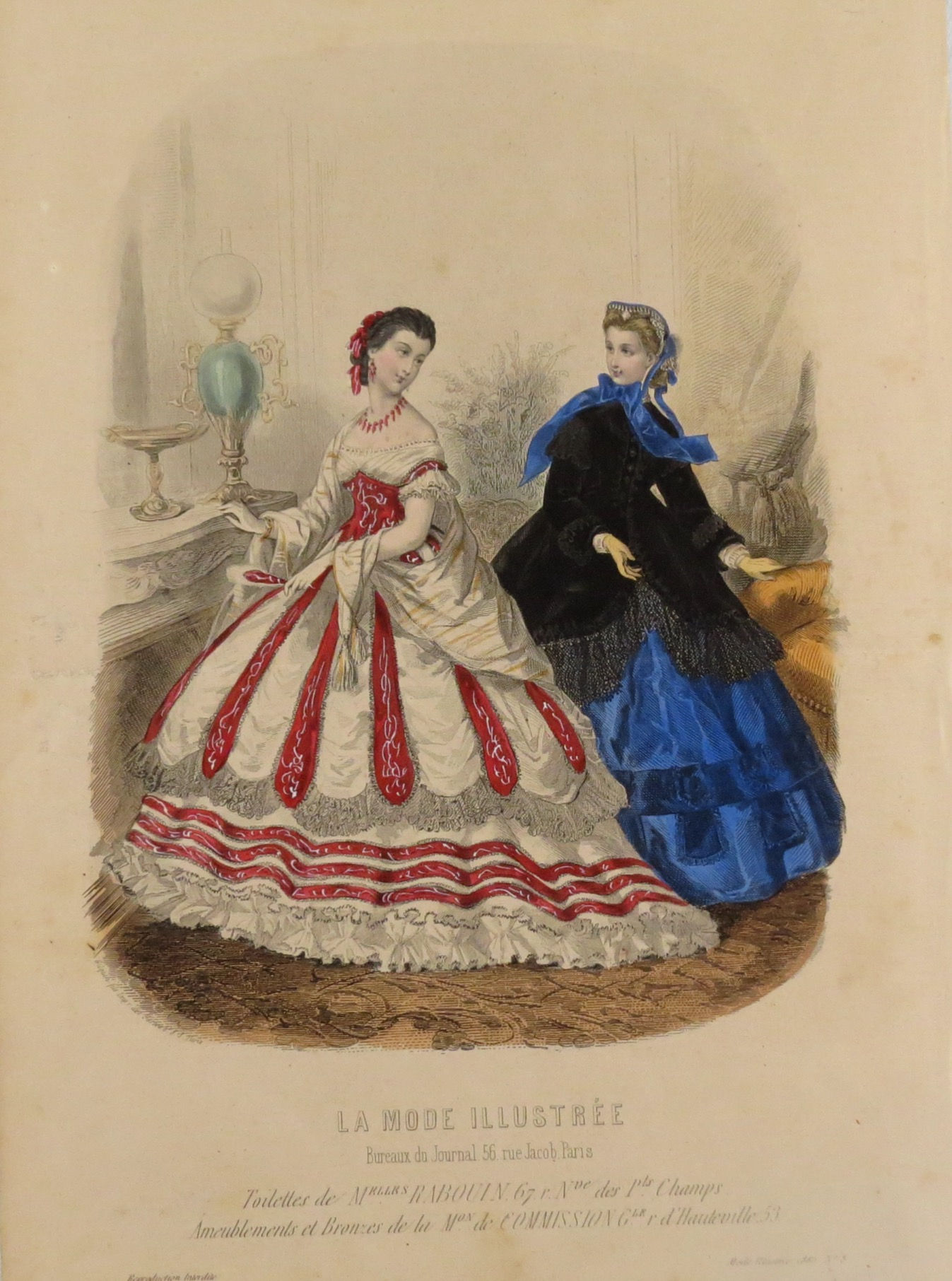 La Mode Ilustrée 1865 Nº9