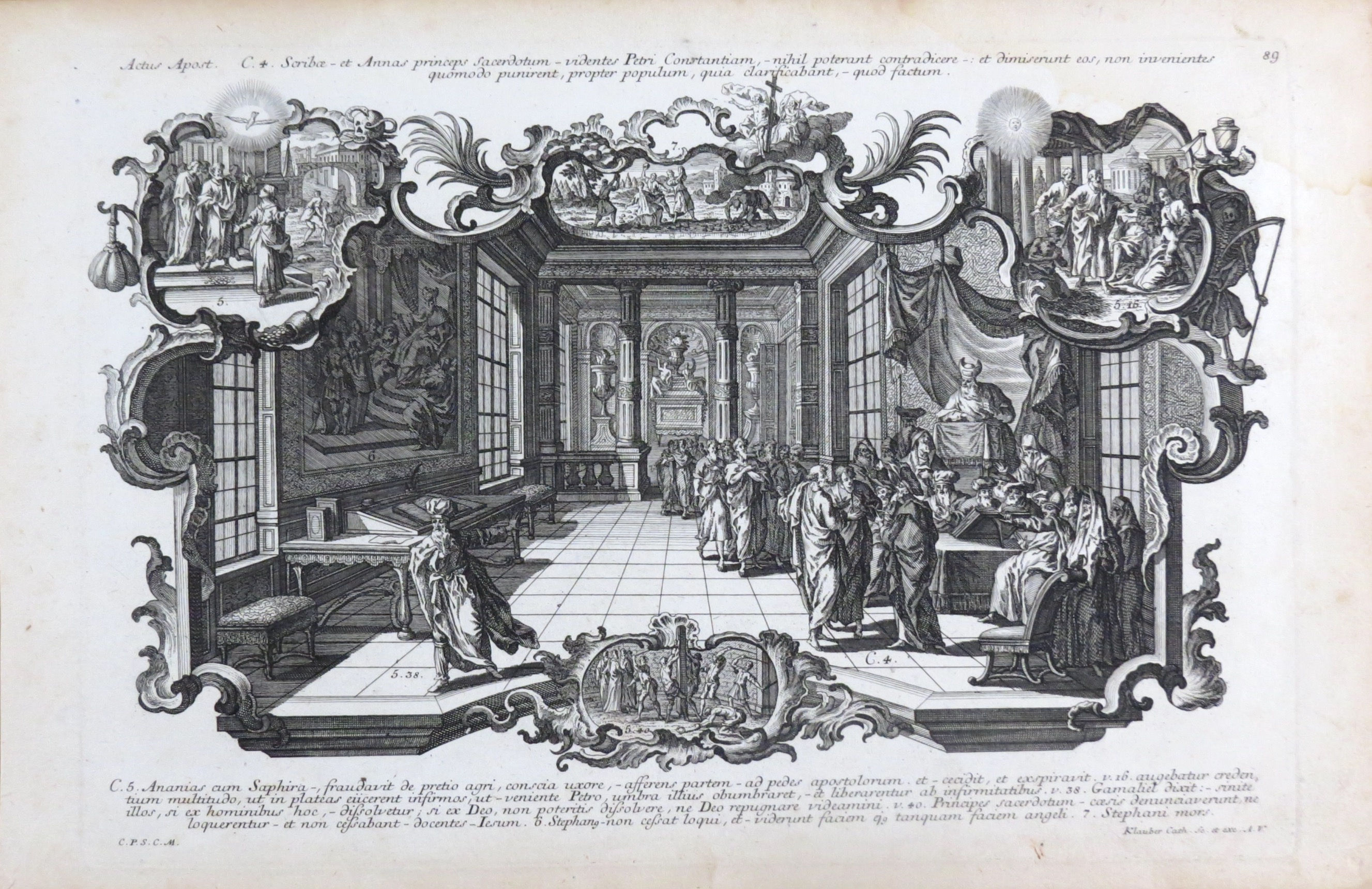Scribe et Annas princeps Sacerdotum