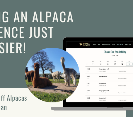 A spring clean for the Sheriff Alpacas site