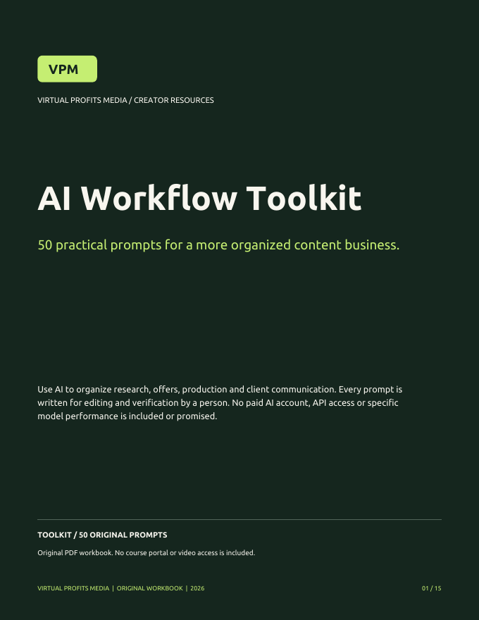 AI Workflow Toolkit PDF cover