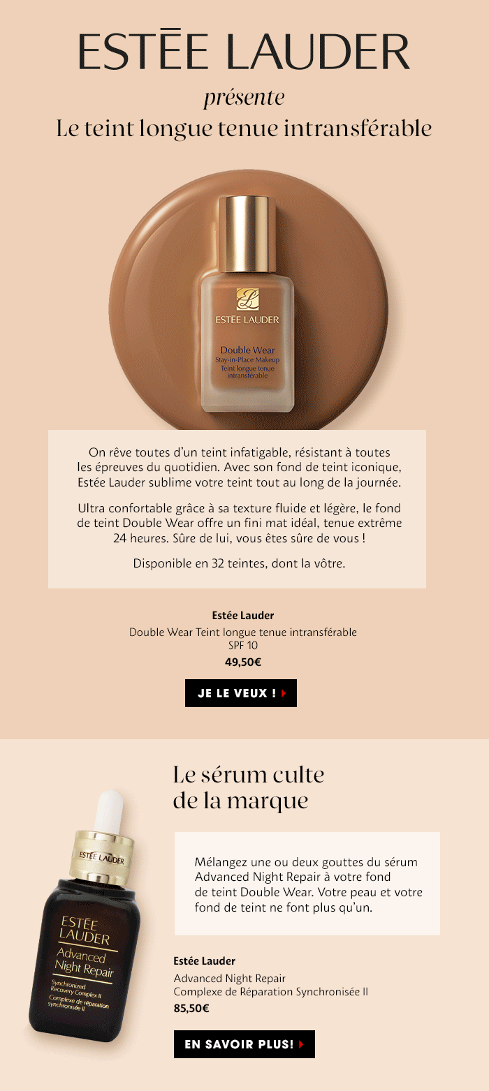 ESTÉE LAUDER - NEWSLETTER