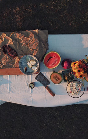 Aerial View of Picnic Table