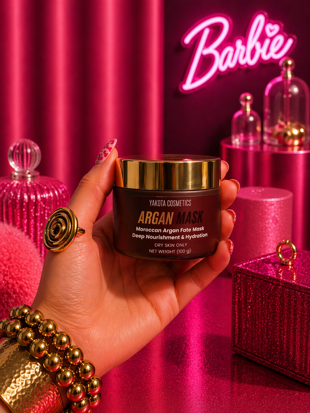 ARGAN FACE MASK FOR DRY SKIN