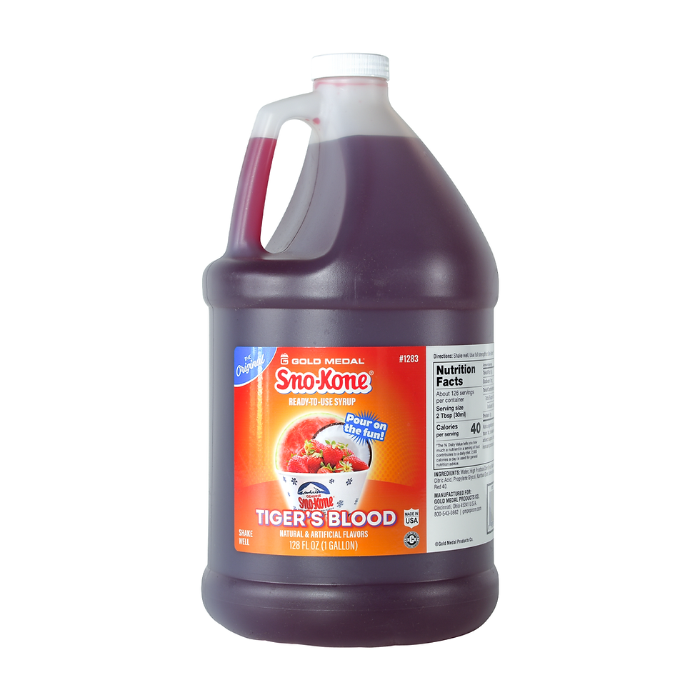 Thumbnail: Snow Cone Syrup