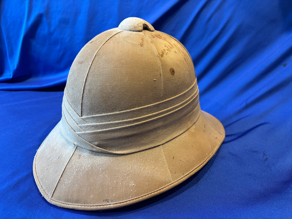 Thumbnail: WW2 British Woleseley Pith Helmet (J120)