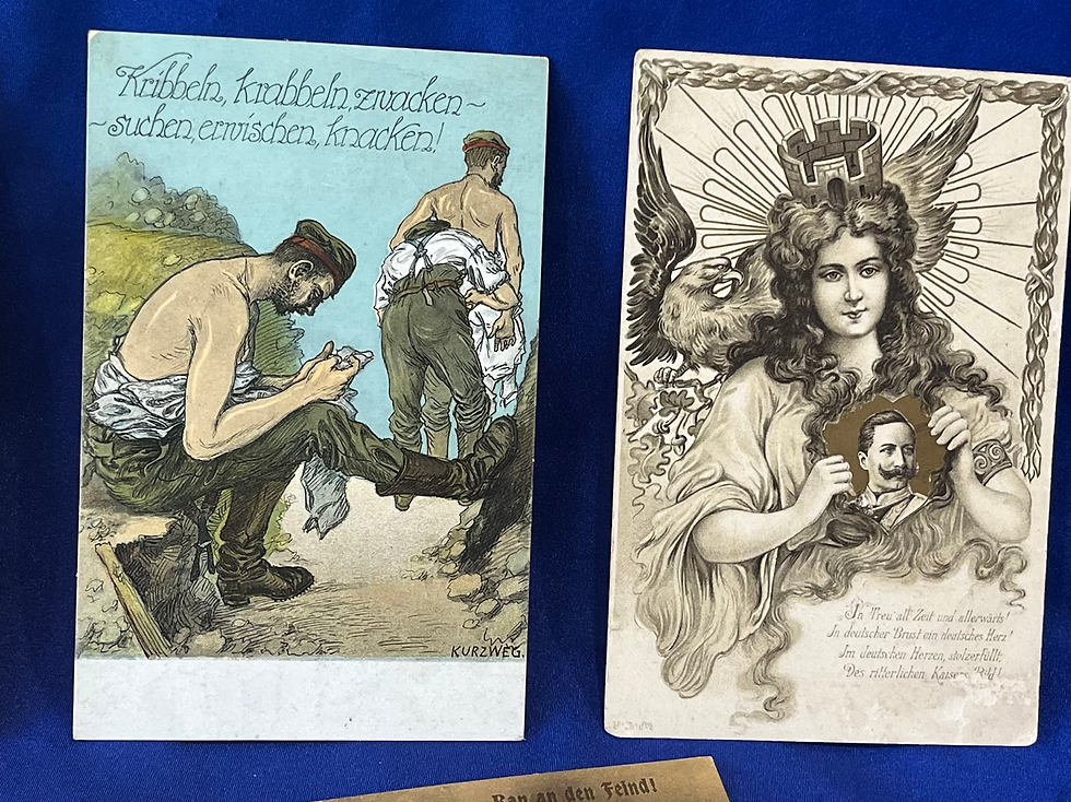 Thumbnail: German Imperial Cards, Map and Booklet Grouping (G463)
