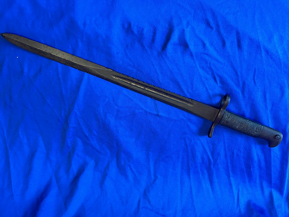 Thumbnail: 1875 Henry saw back bayonet (J110)
