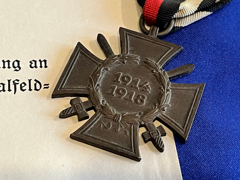 Thumbnail: 1914-1918 Honour Cross and Certificate (G042)