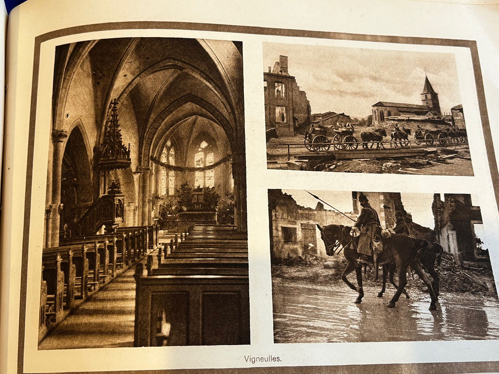 Thumbnail: WW1 German Campaign photo book (G599)