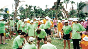 How to Make Large Group Team Building Feel Personal, Not Like Organised Chaos
