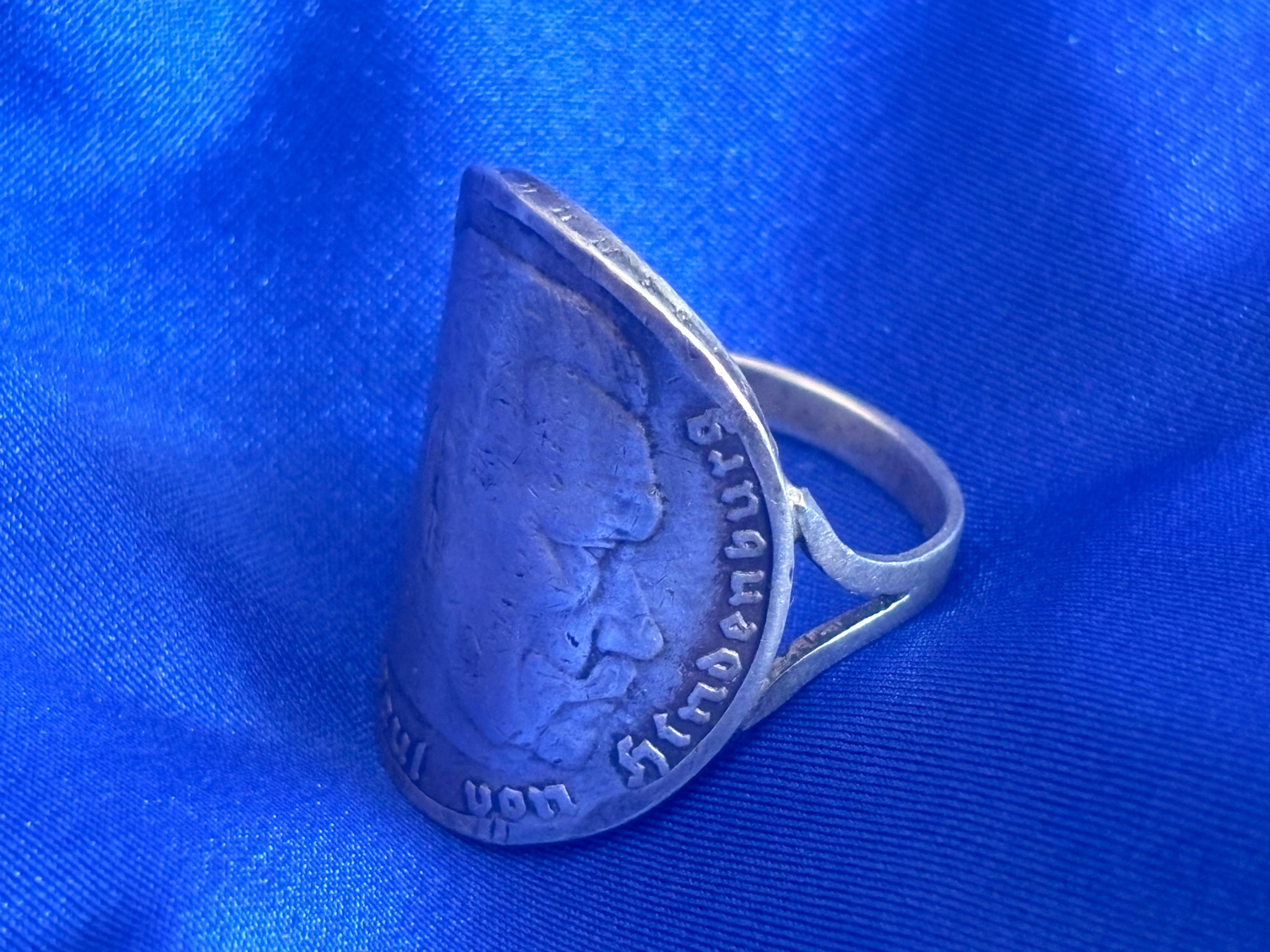 5 Mark Hindenburg Coin Ring (G733)