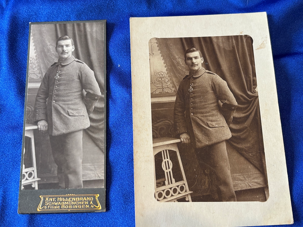 Thumbnail: WW1 German Bavarian Iron Cross Group (G881)