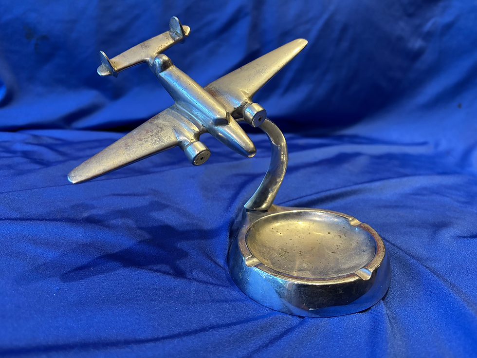 Thumbnail: Hudson Bomber trench art ashtray (J125)
