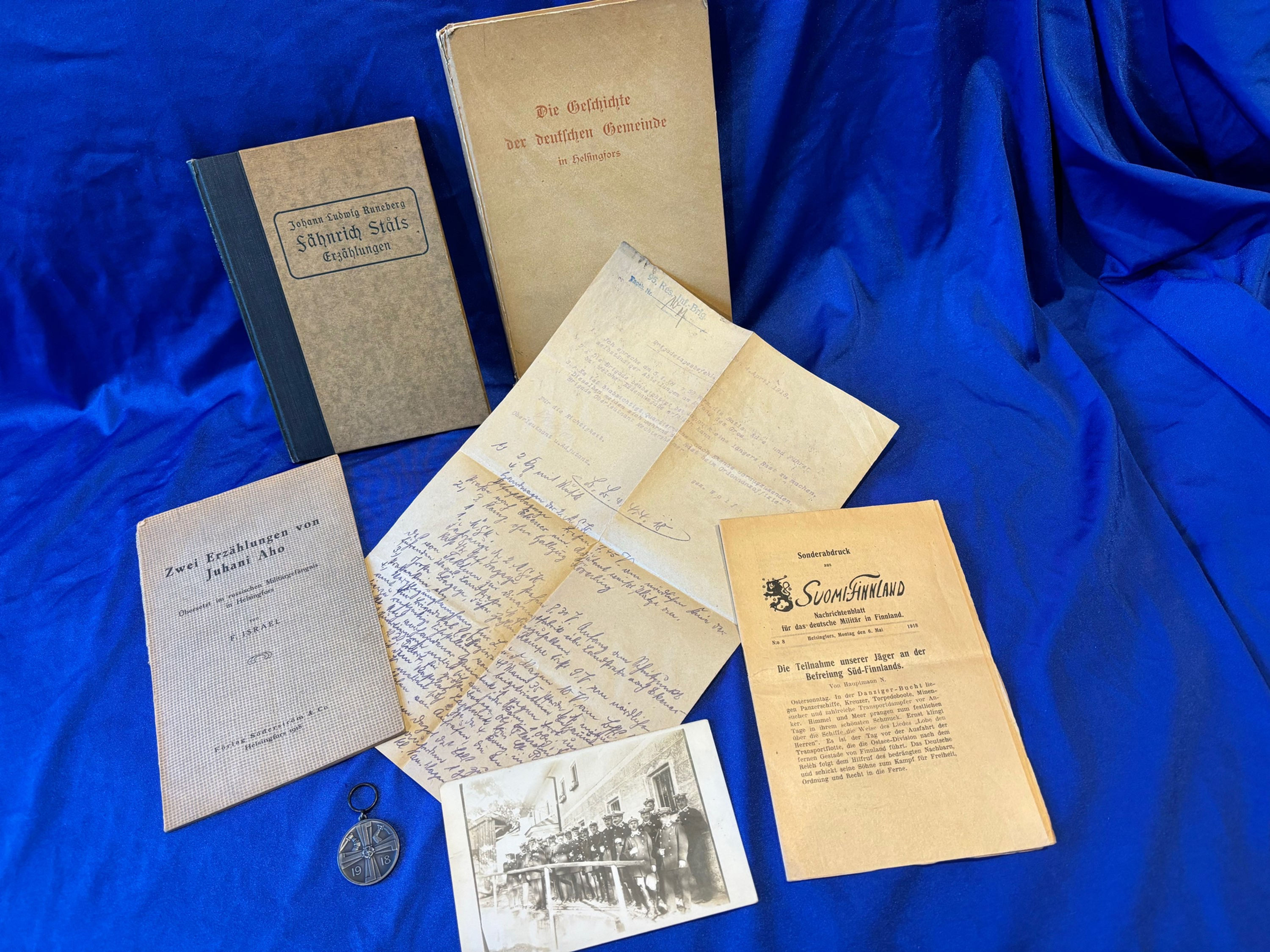 Finland War of Liberation Medal Group (G613)