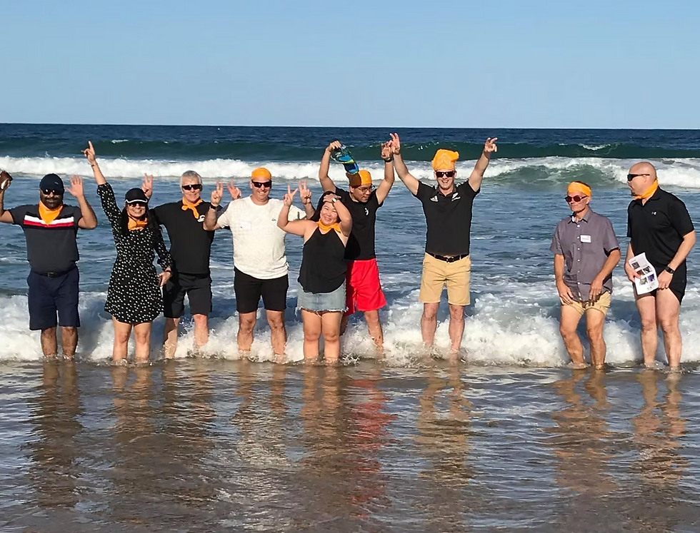 Team building for fun and to support charity with Sabre Team Building.