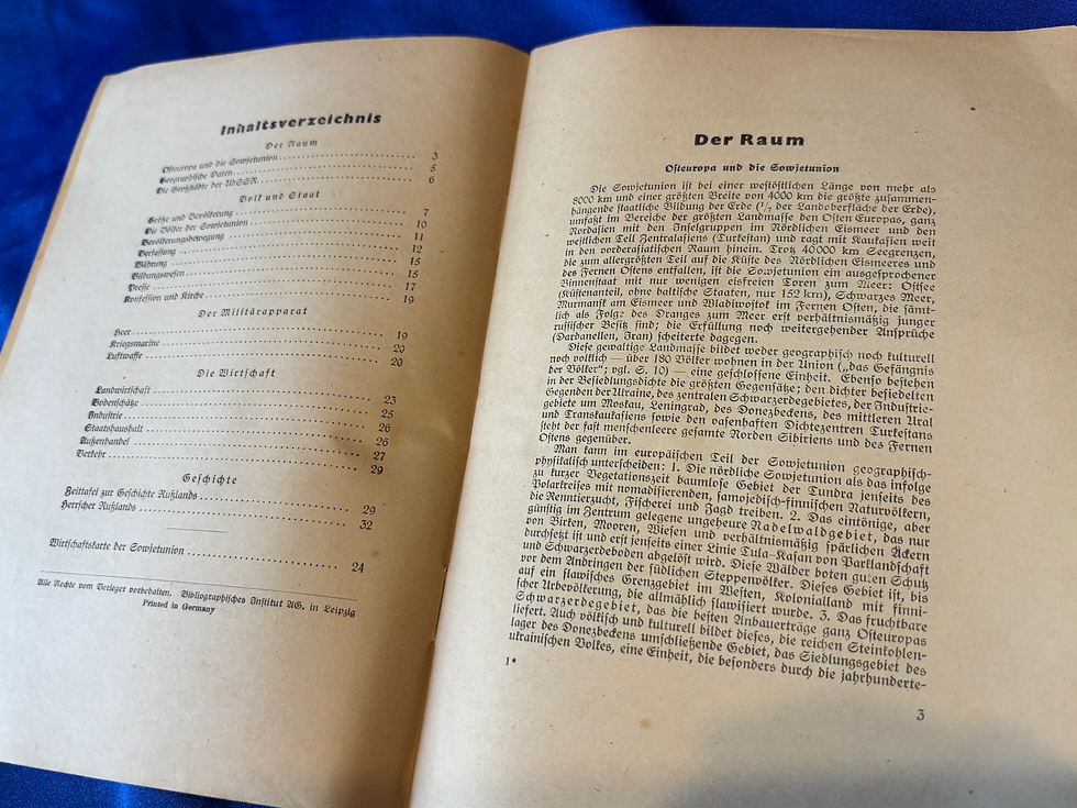 Thumbnail: WW2 German 1941 Wermacht Soviet Union guide (G990)