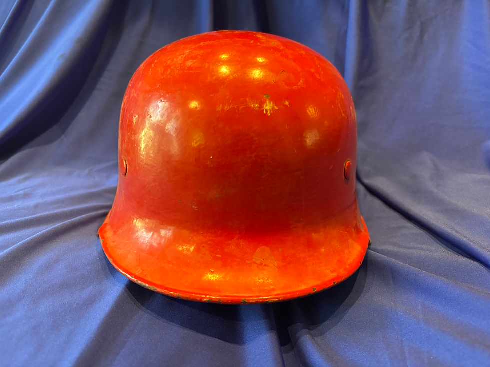 Thumbnail: German WW2 M34 Fire Helm postwar re-issue (G925)