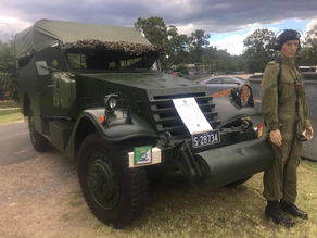 Sabre in the community on Anzac Day