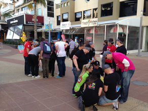 Team Building on the Gold Coast with the Vita Group Samsung Amazing Team Race