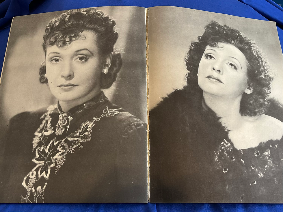 Thumbnail: Zarah Leander Song and Portrait Book (G480)