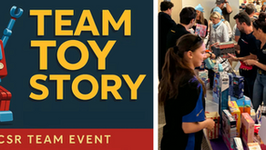 Team Toy Story: Team Building That Gives Back to Children’s Charities