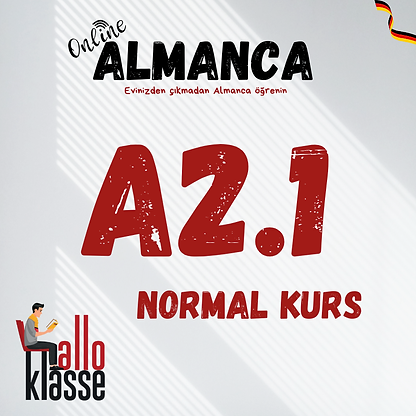 A2.1 Almanca kursu