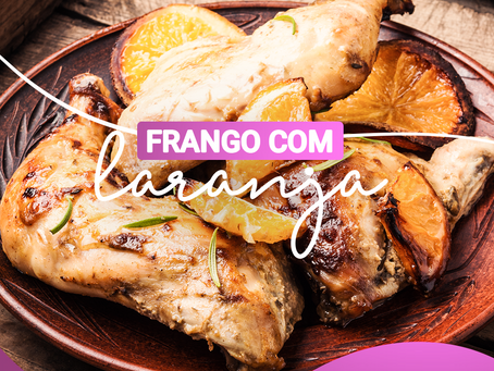 Frango Assado com Laranja