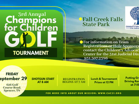 3rd Annual Champions for Children Golf Tournament