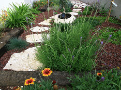 גינה קטנה ומטריפה