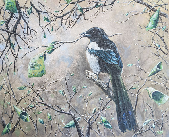 Branch of fortune | Acrylic