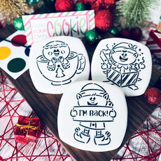 Paint-Your-Own Christmas Cookies