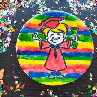 Paint-Your-Own Graduation Cookie