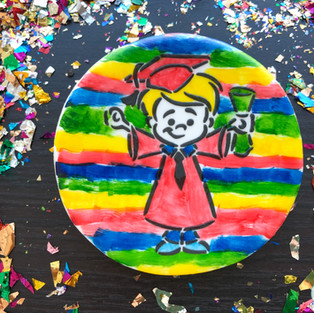 Paint-Your-Own Graduation Cookie