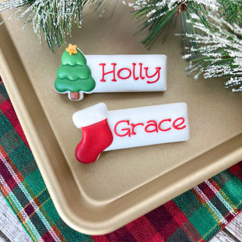 Personalized Christmas Cookies