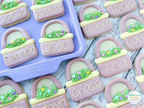 Easter Basket Cookies
