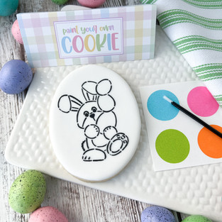 Paint-Your-Own Easter Cookie
