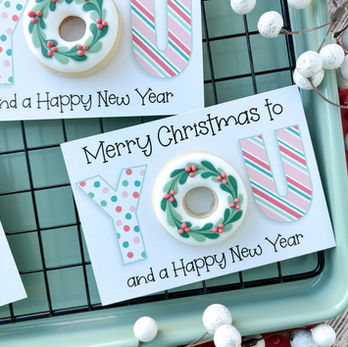 Christmas Wreath Cookie